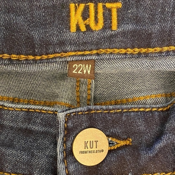Kut From The Kloth 22W Boyfriend Jeans Stretch Womens High Rise SP094GJ6 - Picture 8 of 13